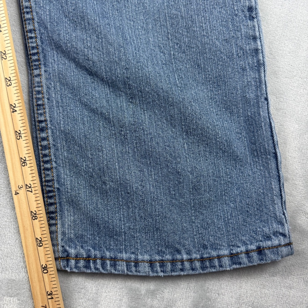 Vintage Y2K Zeep World Classic Denim Men's Blue Jeans Relaxed 100% Cotton 34x30 - Picture 10 of 13